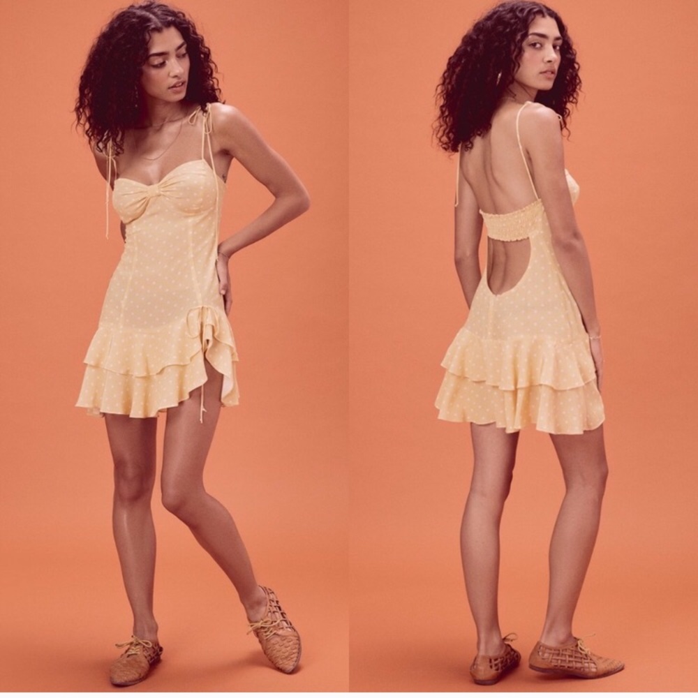 LAST ONE For love and lemons Limoncello Dress - Picture 3 of 4
